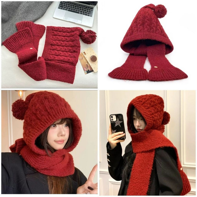 2025新款巴拉克拉法帽B系列綁帶護耳冷帽 連帽圍脖 拉法帽 遮耳帽 全封帽