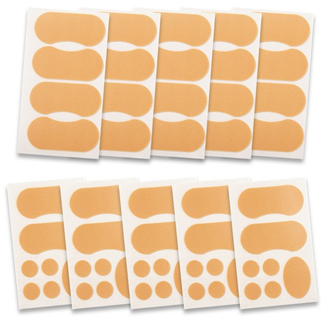 노스바이크 군대 물집 방지 패드 군인 훈련소 행군 10장 55매, 1세트