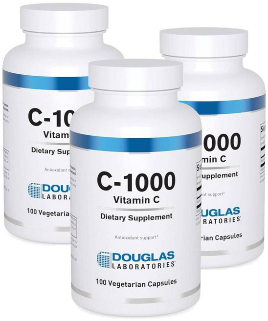 더글라스랩 비타민C-1000 캡슐 Douglas Laboratories C-1000, 3개, 100정