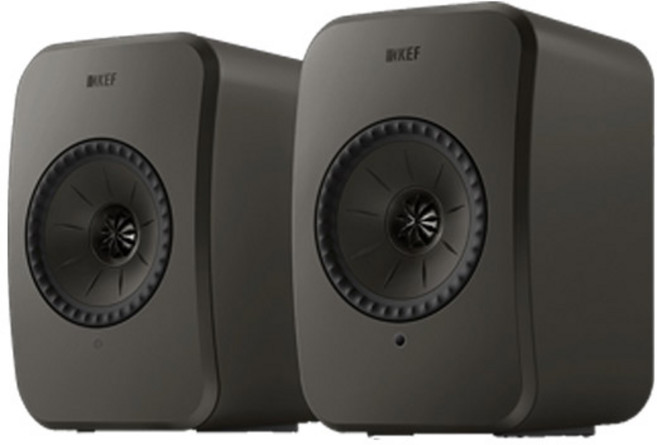 KEF LSX II LT 主動式喇叭, 石墨灰(黑色), LSX II LT(1對)