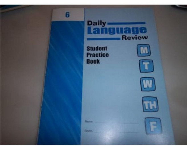 Daily Language Review Grade 6 : Student Practice Books, Evan-Moor Educational Publi...