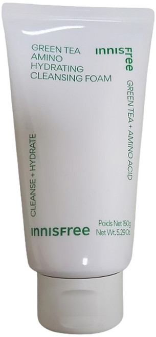 이니 스프리 그린티 아미노 수분 클렌징폼, 150g, 1개