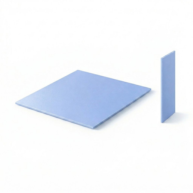 티놀지 써멀패드 서멀패드 방열패드 쿨링패드 100mm x 100mm, 1개, 블루, 0.5mm/T-TP05