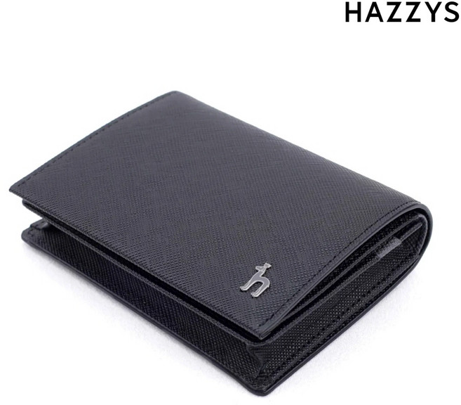 [백화점 AS 가능] 헤지스 카드지갑 남성 가죽 명함지갑 슬림 얇은 지갑 블랙 610