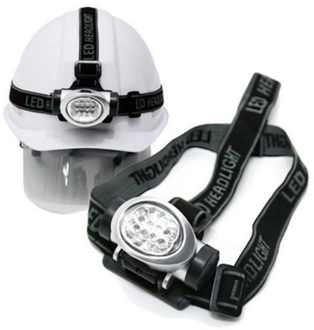 led 헤드 랜턴 머리띠형 다목적 휴대용 아웃도어 헤드 랜턴 작업용 낚시 캠핑 비상용 가정용 탐사용 야간용