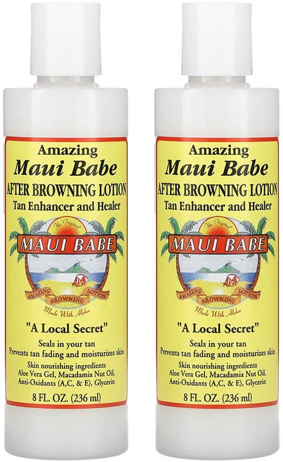 Maui Babe 에프터 브라우닝 로션 에프터 태닝 인헨서 236ml 2개 - 쿠팡