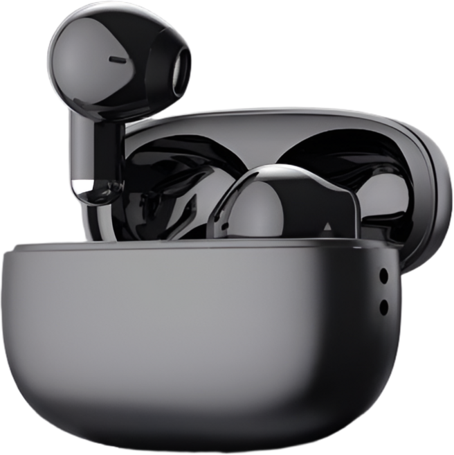 [Hi-Fi 무손실] 360도 파노라마 서라운드 블루투스 5.4 이어폰 - 98시간 재생 / 14.4mm 그래핀 유닛 / 저지연 게임 모드 (DT 6.0 기술 적용), 블랙