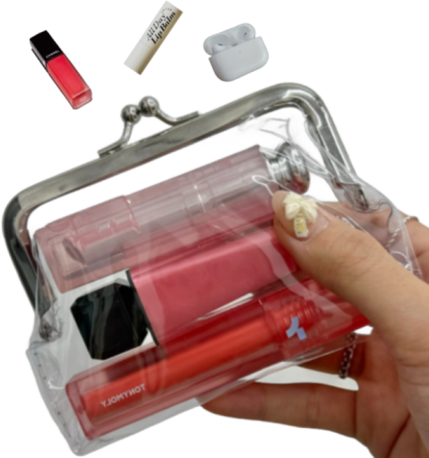 아르니 투명파우치 립스틱 동전 에어팟 지갑