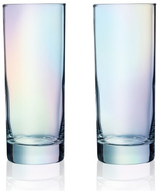 오로라 아일랜드 유리컵 330ml / 2P세트, 옵션선택