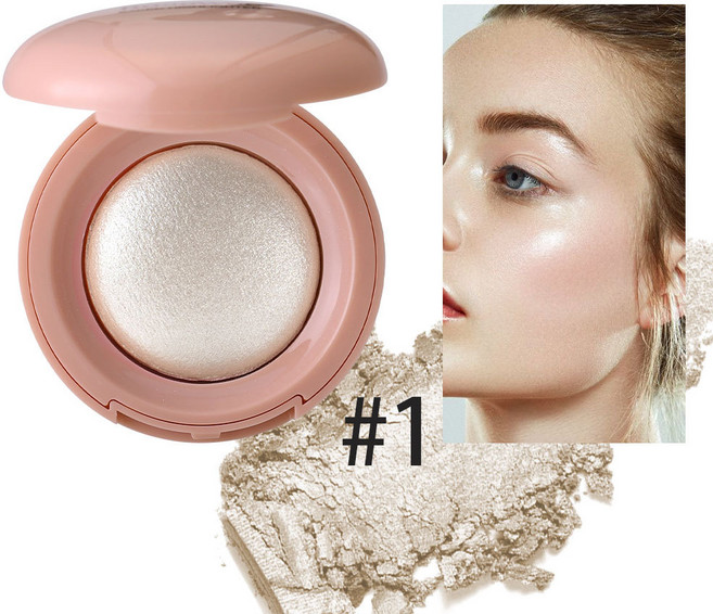 멀티 글로우 하이라이터 물광/광채 포인트 데일리 윤광 메이크업, 1개, 01# 실버 화이트