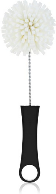 와인잔 맥주잔 샴페인 플루트 디캔터 카라페 유리 제품 바웨어 홈 바 인체공학적 손잡이가 있는 진정한 비 스크래치 폼 청소 브러시 1세트, Foam Cleaning