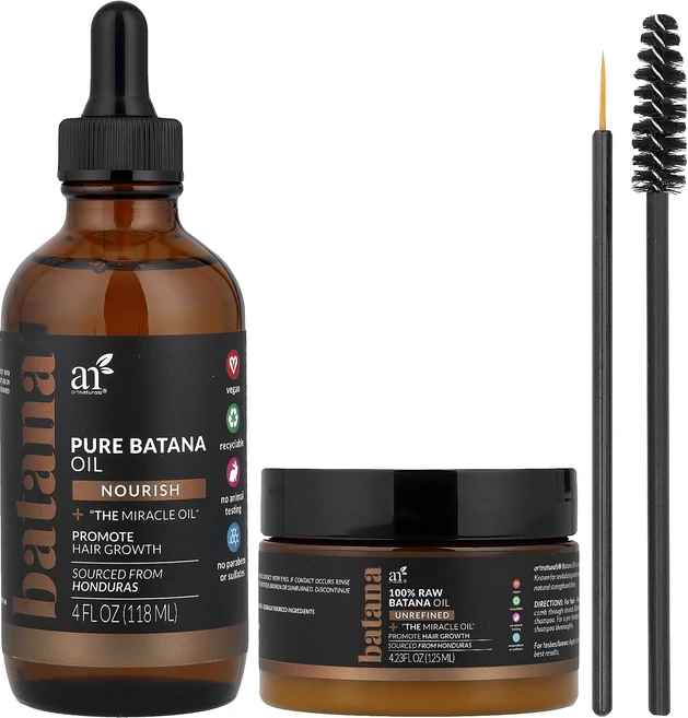 몸관리하세요 겨울입니다 artnaturals 순수 바타나 오일 모발 성장 키트 4종 키트 특별관리진행, artnaturals순수바타나오일모발성장키트4종키트 - 쿠팡