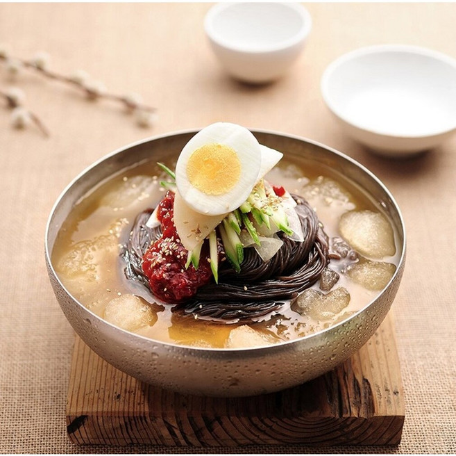 [안테나푸드] 설악냉면 풀세트구성 10인분 칡면+육수5봉+비빔장500g, 1개