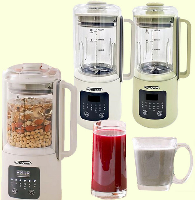 홈쇼핑 두유제조기 국산 국내산 가정용 이유식마스터기 믹서기, 크림그린