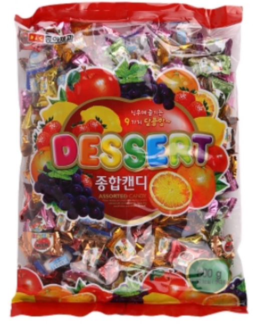 동아제과 디저트종합캔디, 800g, 26개