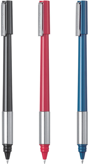 펜텔 라인스타일 볼펜 BK708 (1자루), A블랙