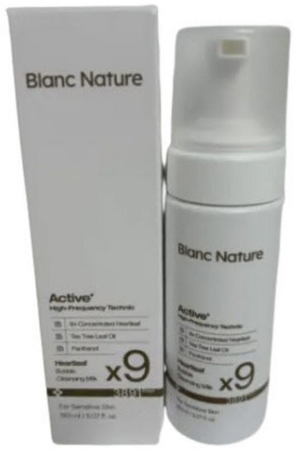 [정품] 블랑네이처 버블 클렌징밀크 여드름 기능성/저자극, 1개, 150ml