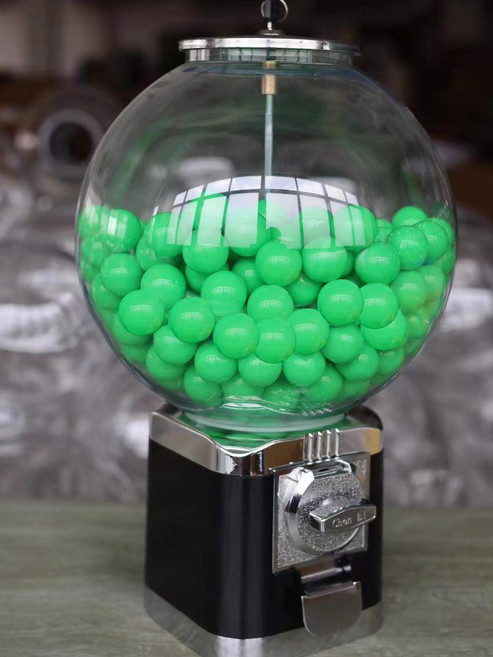 캡슐 크레인 기계 100캡슐 자판기 피규어 뽑기기계, 1개, 대형 블랙 100 그린