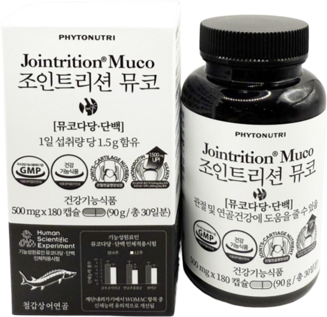 파이토뉴트리 조인트리션 뮤코 뮤코다당, 1박스, 180정