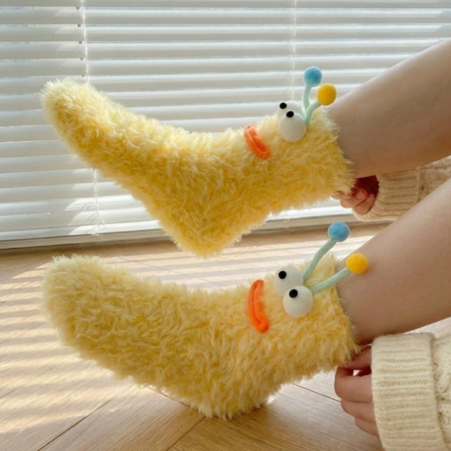 딜라이트홈 몬스터 수면양말 보온양말 잠옷양말