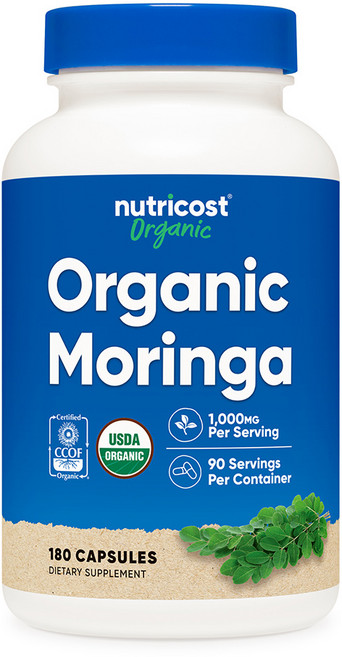 뉴트리코스트 Moringa 모링가 1000mg 180캡슐, 1개, 180정