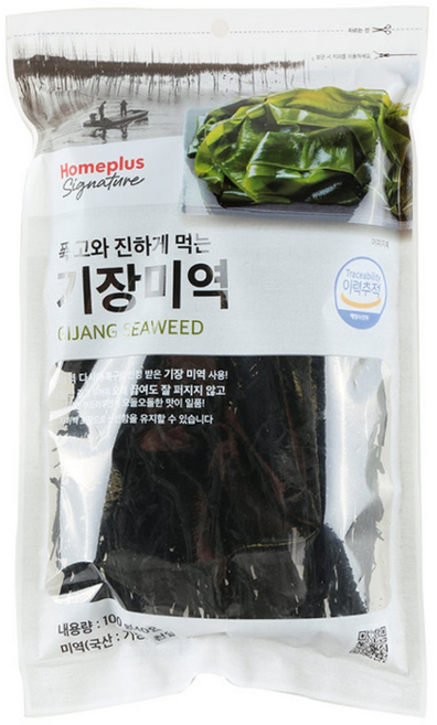 푹 고와 진하게 먹는 홈플러스시그니처 기장미역, 1개, 100g