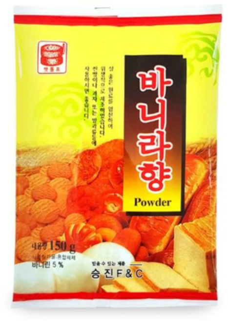 바니라향 가루 파우더 150g, 10개