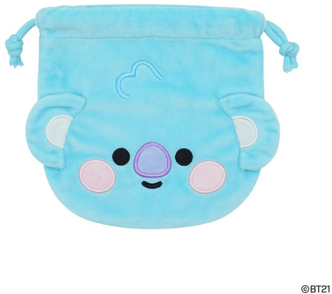 베이비 BT21 피규어 모바일 페이스 파우치