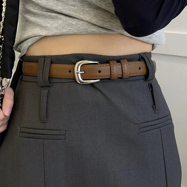 여성 벨트 신형 복고 부드러운 고급 벨트 신형 캐주얼 팬츠 청바지 트렌드 벨트