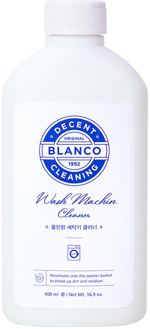 [블랑코클리닝] 드럼 전용 세탁조클리너 액상형, 400ml, 1개