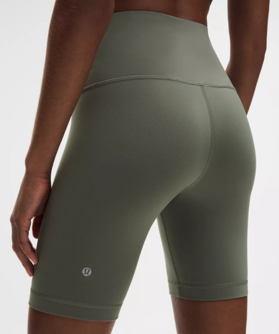 룰루레몬 원더트레인 하이라이즈 쇼츠 8인치 Willow Leaf 러닝 헬스 필라테스 운동 반바지 레깅스