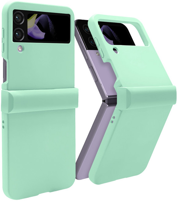 인트그로 풀커버 슬림 힌지보호 Z플립 휴대폰 케이스