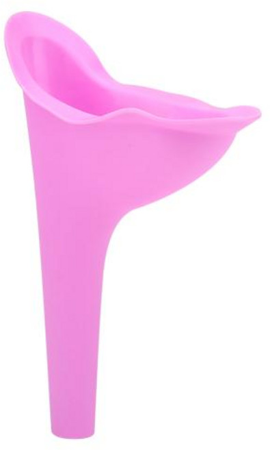 여성 캠핑 소변기 3 색 새로운 여성 여성 여행 캠핑 화장실 액세서리 야외 휴대용 소변기 깔때기, 분홍색