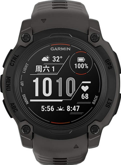 가민 인스팅트 E 스포츠 스마트 워치, GPS + 블루투스, 40mm, 그래파이트 그레이