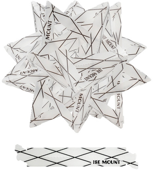 ISE MOUNT 露營極星燈罩 金平糖燈罩 氛圍燈 氣氛燈 露營燈罩 適用多款露營燈【EG497】走走去旅行, 白色網紋, 1個