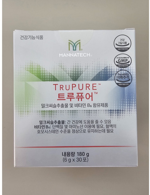 매나테크 트루퓨어 6g, 1개, 180g
