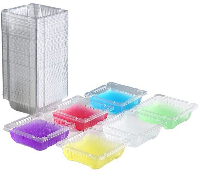 拋棄式菸灰缸 居家辦公室適用, 顏色隨機, 100個