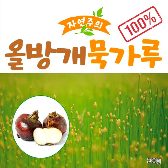 자연주의 올방개묵가루 벌크 20kg 올방개100%, 1개
