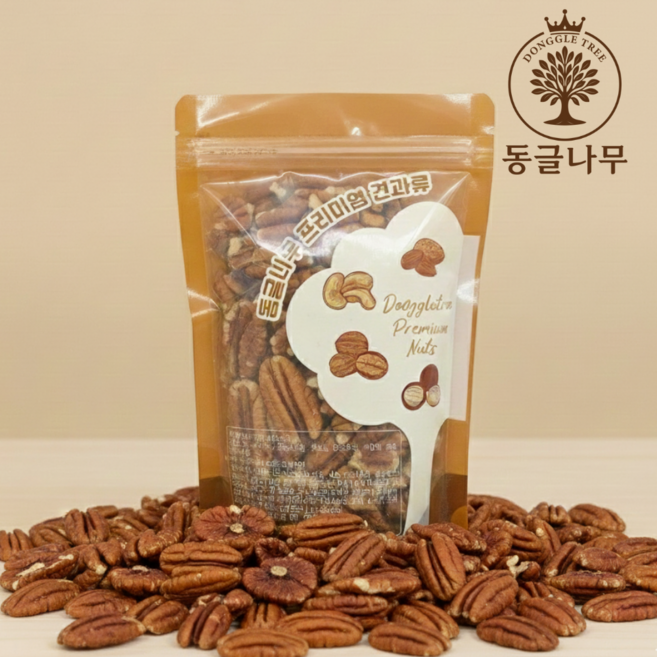 동글나무 갓 구운 피칸, 1개