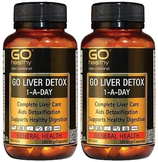 고헬씨(Go Healthy) 고헬씨 리버 디톡스 120 베지캡슐 X 2개, 240정, 1세트 - 쿠팡