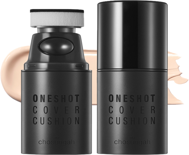 조성아티엠 원샷 커버 파운데이션 SPF50+ PA++++ (퍼프 추가 증정), 1호 라이트베이지(+퍼프1매 추가), 1개