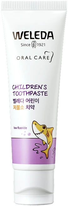 벨레다 어린이 저불소 치약 민트향, 60g, 1개 - 쿠팡