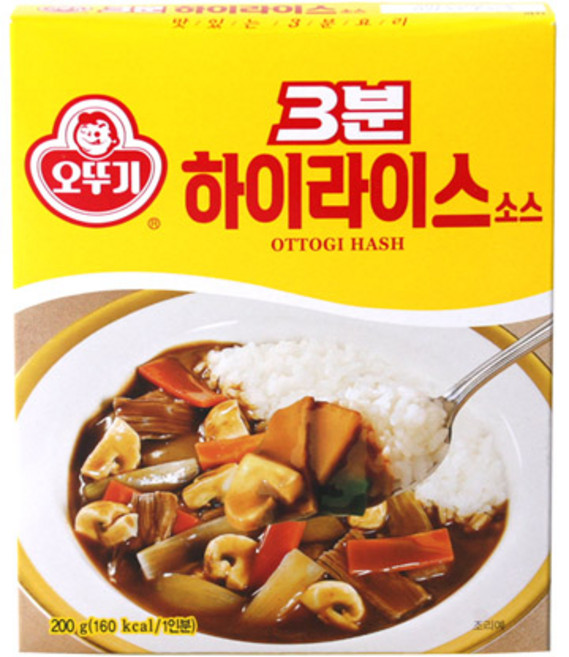 오뚜기3분 하이라이스 소스, 200g, 1개