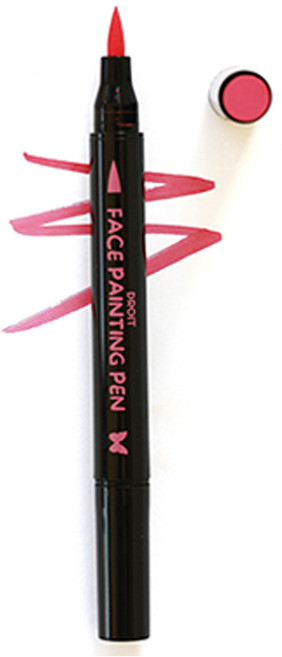 드로잇 페이스페인팅 펜 스탬프 낱개, 핑크