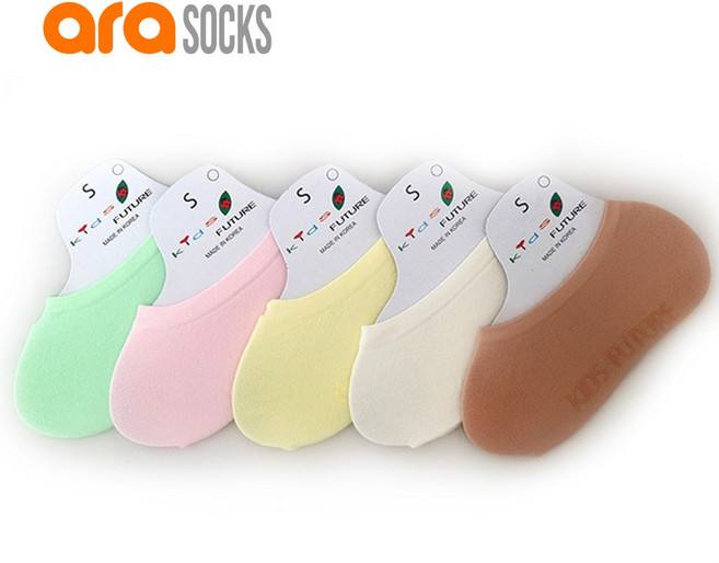 아라삭스 아동양말 쿨 덧신(5켤레)