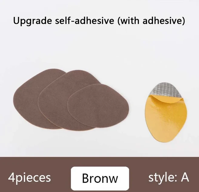 스포츠 신발 패치 뱀프 수리 안창 운동화 발 뒤꿈치 보호대 접착 풋 케어 제품, 02 A Brown