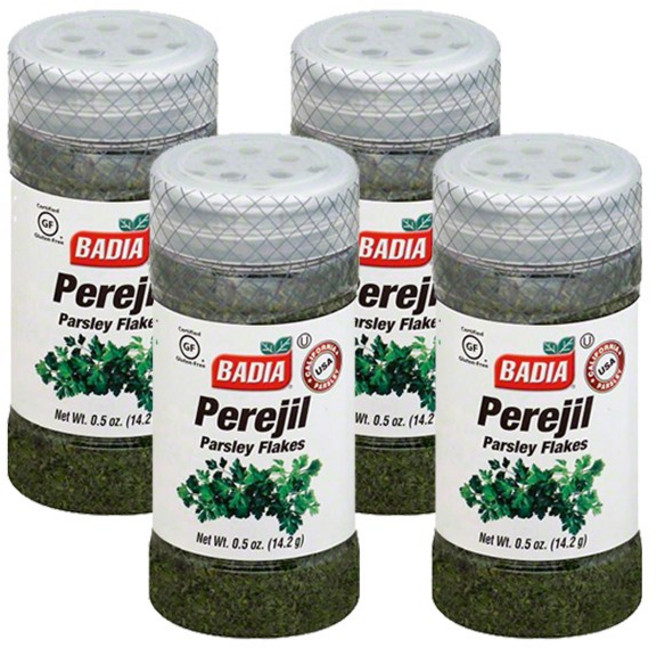 바디아 파슬리 플레이크, 14.2g, 4개