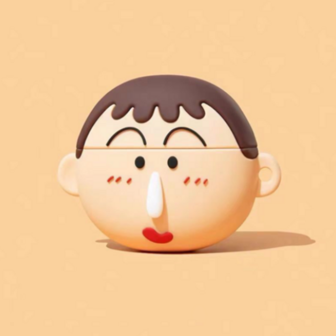 개구쟁이친구들 에어팟케이스 4세대 전용, 1개, 콧물얼굴, 에어팟프로2