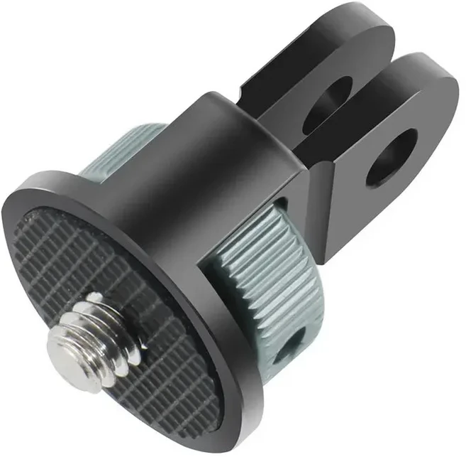 360 회전 1/4 인치나사 변환기 GoPro Hero 용 미니 삼각대 어댑터 11 8 One X2 R 액션 카메라 모노 포드, 05 KF45181-A3, 01 유니버설