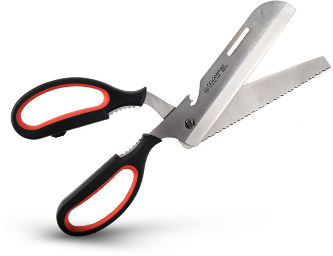 콘티I 다용도 칼겸용 가위 캠핑 낚시, 기본, 1개